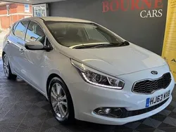 White Used 2013 Kia Ceed 3 Hatchback | £6,937 (Fair price)