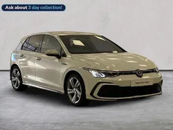 White Used 2023 VW Golf VIII R-line Hatchback | £23,757 (A bit pricey)