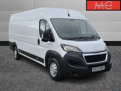 White Used 2022 Peugeot Boxer Van | £18,995 (Expensive)