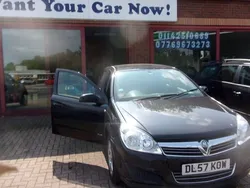 Black Used 2008 Vauxhall Astra Club Hatchback | £1,495 (Super price)