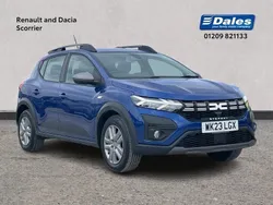 Metallic iron blue Used 2023 Dacia Sandero Expression Hatchback | £12,750 (Fair price)