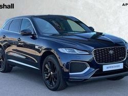 Metallic portofino blue Used 2021 Jaguar F-Pace R-Dynamic SUV | £28,863 (Fair price)
