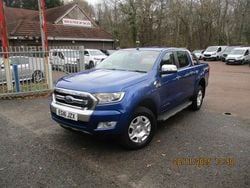 Blue Used 2016 Ford Ranger Limited Pickup | £11,995 (Fair price)