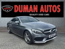 Grey Used 2016 Mercedes C250 AMG Line Premium Coupe | £15,495 (A bit pricey)