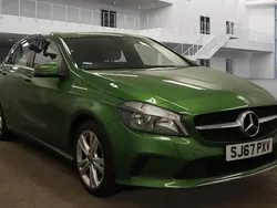 Kryptonite green Used 2017 Mercedes A180 Hatchback | £10,675 (Good price)