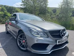 Silver Used 2014 Mercedes E350 AMG Coupe | £7,295 (Fair price)