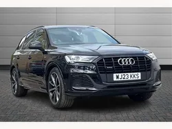 Black Used 2023 Audi Q7 Black Edition SUV | £46,650 (Good price)