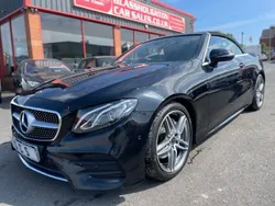 Black Used 2017 Mercedes E220 AMG line Cabriolet | £18,990 (Good price)