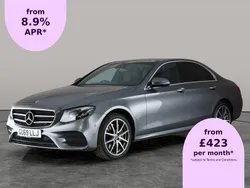 Grey Used 2019 Mercedes E450 AMG line Sedan | £26,496 (Fair price)