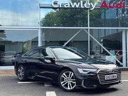 Black Used 2023 Audi A6 S-Line Sedan | £28,490 (Fair price)