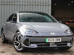 Blue New 2024 Hyundai Ioniq 6 Ultimate Sedan | £34,490 (Expensive)