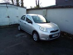 Silver Used 2013 Nissan Micra Visia Hatchback | £2,495 (Fair price)