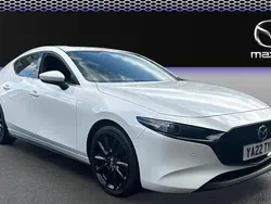 White Used 2022 Mazda 3 Inclusive Hatchback | £16,355 (Fair price)
