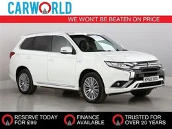 White Used 2019 Mitsubishi Outlander SUV | £18,828 (Expensive)