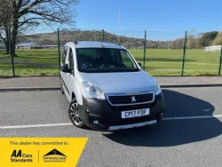 Silver Used 2017 Peugeot Partner Outdoor MPV | £7,995 (Fair price)