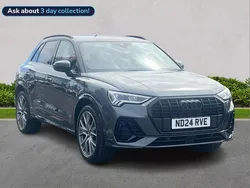 Grey Used 2024 Audi Q3 Black Edition SUV | £32,713 (Good price)