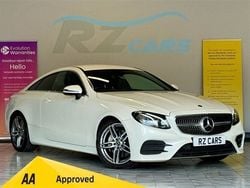 White Used 2019 Mercedes E220 AMG line Coupe | £19,995 (Fair price)