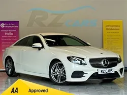 White Used 2019 Mercedes E220 AMG line Coupe | £19,995 (Good price)