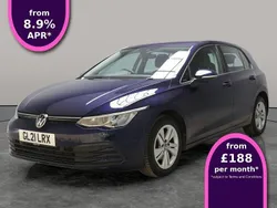 Blue Used 2021 VW Golf VIII Life Hatchback | £13,797 (Fair price)