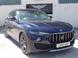 Blue Used 2018 Maserati Levante GranLusso SUV | £23,499 (Fair price)