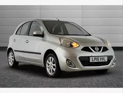 Silver Used 2015 Nissan Micra Acenta Hatchback | £7,290 (Fair price)