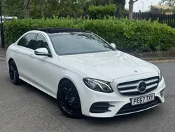 White Used 2017 Mercedes E200 AMG line Sedan | £15,995 (Fair price)