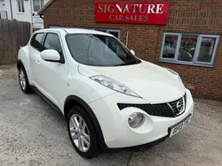Cloud white Used 2013 Nissan Juke Acenta Premium SUV | £5,595 (Good price)