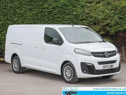 White Used 2023 Vauxhall Vivaro Van | £16,650 (Fair price)