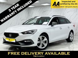 White Used 2022 Seat Leon FR Estate | £15,495 (Fair price)