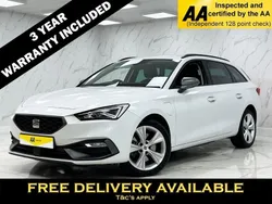 White Used 2022 Seat Leon FR Estate | £15,495 (Fair price)