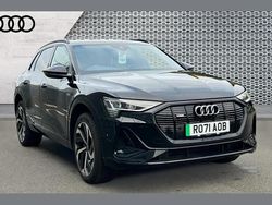 Black Used 2021 Audi e-tron Black Edition SUV | £24,995 (Fair price)