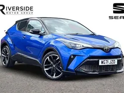 Nebula blue Used 2021 Toyota C-HR Sport SUV | £20,490 (A bit pricey)