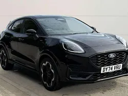 Black Used 2024 Ford Puma Gen-E ST-Line X SUV | £21,393