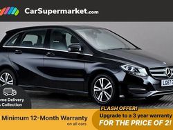 Black Used 2017 Mercedes B180 SE MPV | £10,197 (A bit pricey)
