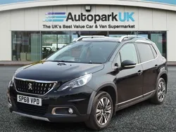 Black Used 2018 Peugeot 2008 Allure Premium SUV | £9,395 (Fair price)