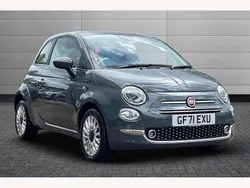 Tech house grey Used 2021 Fiat 500 Dolcevita Hatchback | £9,290 (Fair price)