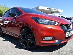 Red Used 2021 Nissan Micra Hatchback | £11,395 (Fair price)