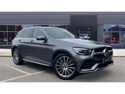 Grey Used 2021 Mercedes GLC300 AMG Line Premium SUV | £28,972 (Good price)