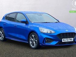 Blue Used 2020 Ford Focus ST-Line Hatchback | £15,199 (Fair price)