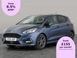 Blue Used 2021 Ford Fiesta ST-Line Hatchback | £11,655 (Good price)