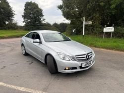Silver Used 2010 Mercedes E250 SE Coupe | £5,495 (Fair price)