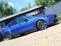 Blue Used 2021 BMW M3 Competition Edition Sedan | £59,790 (Expensive)