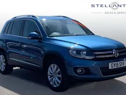 Blue Used 2015 VW Tiguan Match SUV | £12,006 (Fair price)