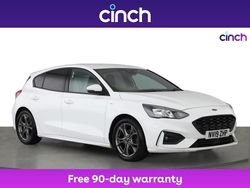 White Used 2019 Ford Focus ST-Line Hatchback | £9,849 (Fair price)