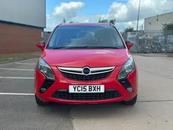 Red Used 2015 Vauxhall Zafira Tourer SRi MPV | £1,999 (Good price)