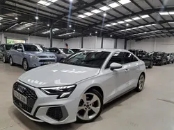 White Used 2022 Audi A3 S-Line Sedan | £22,680 (Fair price)