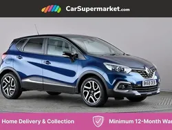 Blue/black Used 2018 Renault Captur Iconic SUV | £8,197 (Fair price)
