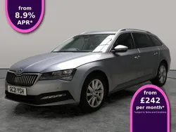 Grey Used 2021 Skoda Superb SE Technology Estate | £15,597 (Fair price)