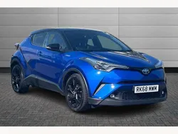 Blue Used 2018 Toyota C-HR SUV | £18,499 (Expensive)