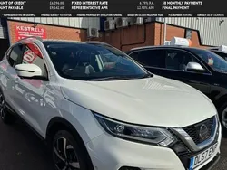 White Used 2017 Nissan Qashqai S SUV | £6,995 (A bit pricey)